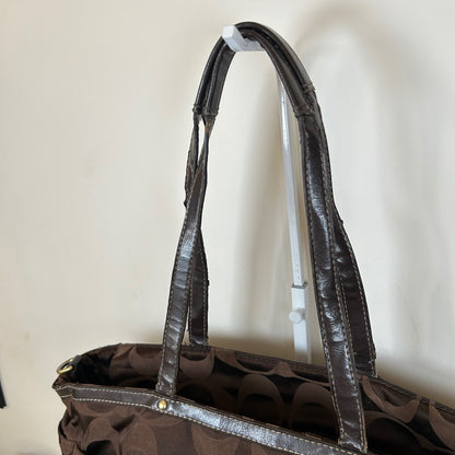 Coach Chocolate Brown Maternity Shoulder Bag H1161-F18033