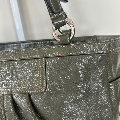 Coach Green Patent East/West Shoulder Bag C0973-F13761