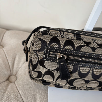 Coach Monogram Mini Crossbody Shoulder Bag E2J-6073