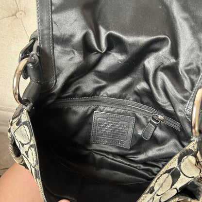 Coach Black Monogram Soho Shoulder Bag G0817-11862