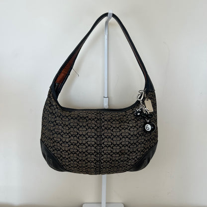 Coach Black Monogram Ergo Shoulder Bag B35-6617