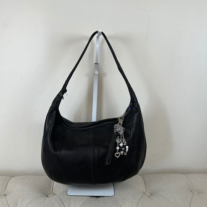 Coach Black Leather Hobo Shoulder Bag D0869-F12347
