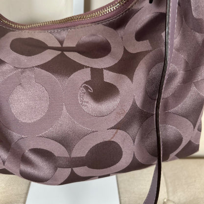 Coach Lilac Convertible Crossbody Hobo Bag D1082-14367