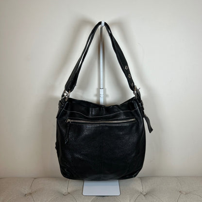 Coach Black Pebbled Leather Convertible Shoulder Bag C1120-F15064