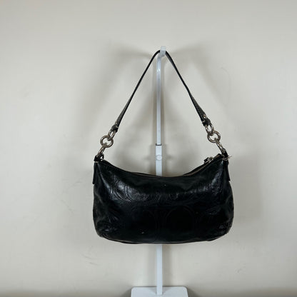 Coach Black Patent Leather Mini Shoulder Bag E1026-F15141