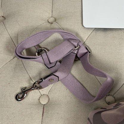 Coach Lilac Convertible Large Signature Stripe Hobo Shoulder Bag B1261-F19281