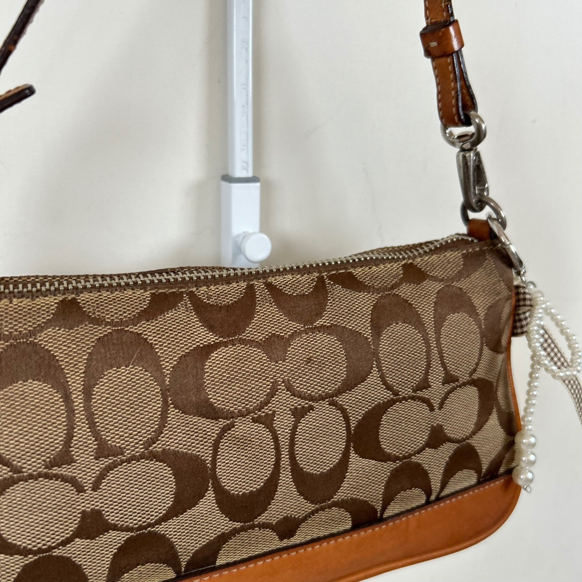 Coach Brown Demi Shoulder Bag M050-6094