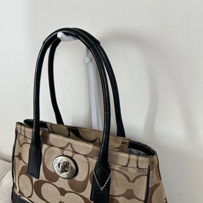 Coach Madeline Brown Monogram Shoulder Bag G0982-F13571