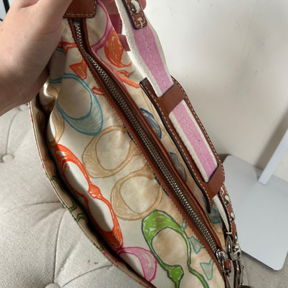 Coach Colourful Scribble Hobo Shoulder Bag A0851-F11672
