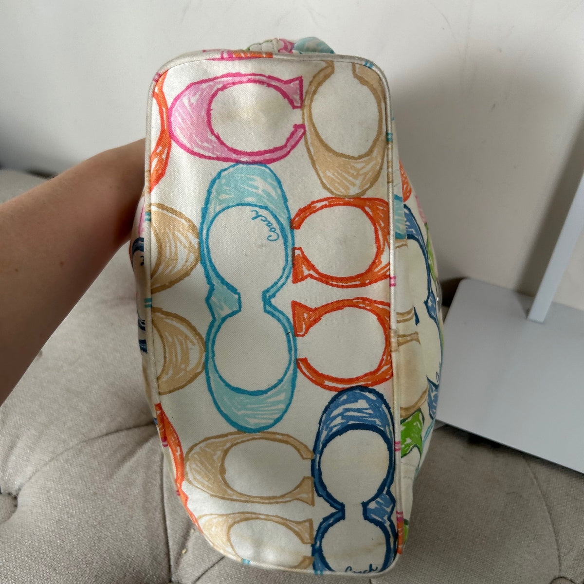 Coach Colourful Scribble Hobo Shoulder Bag A0851-F11672