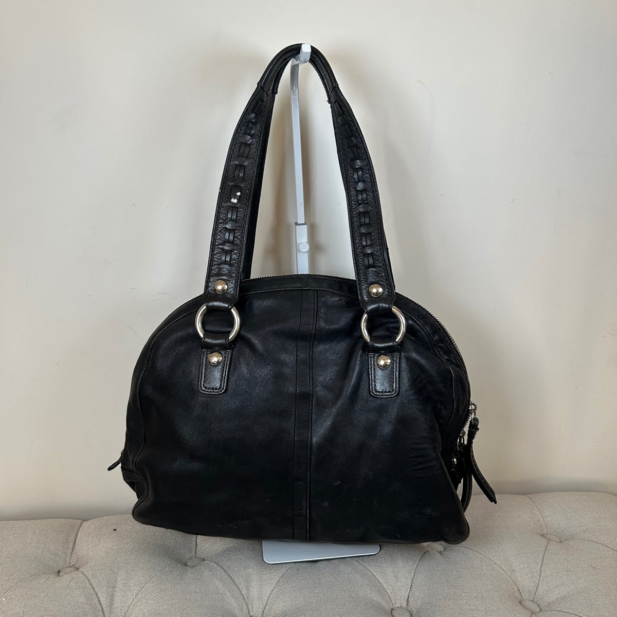 Coach Black Leather Large Soho Shoulder Bag A0993-F13111