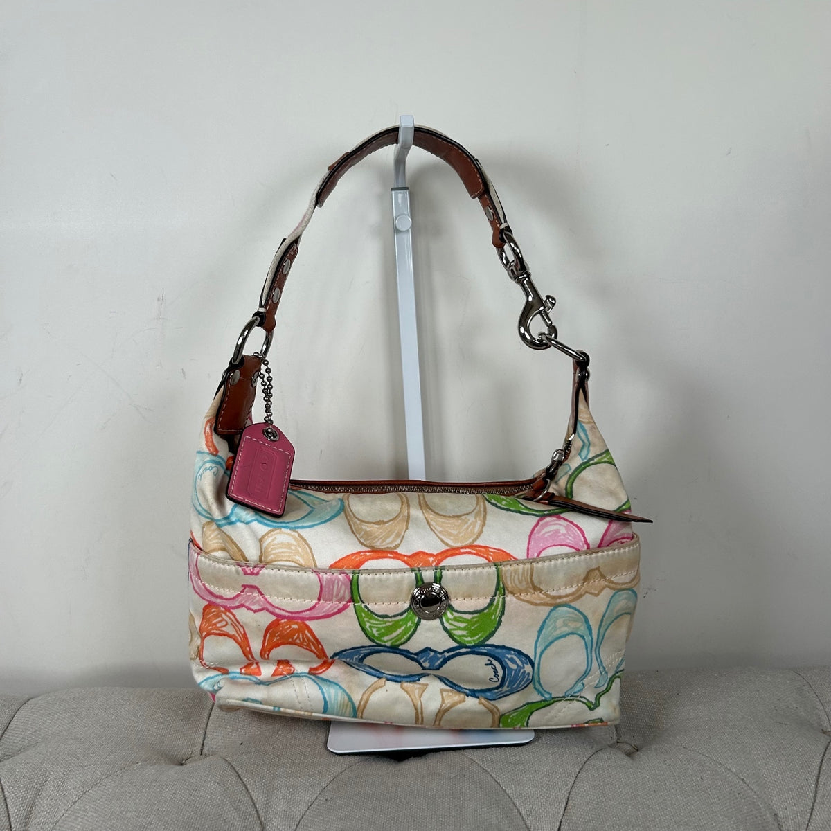 Coach Colourful Scribble Hobo Shoulder Bag A0851-F11672