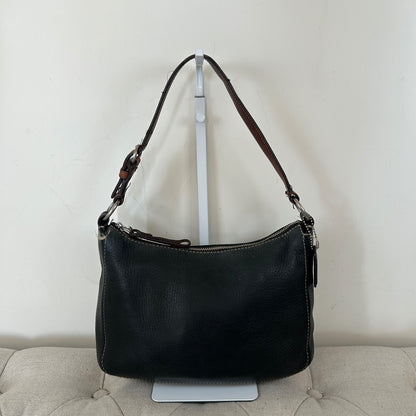 Coach Black Pebbled Leather Medium Mini Shoulder Bag C0782-F16890