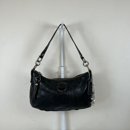 Coach Black Patent Leather Mini Shoulder Bag E1026-F15141