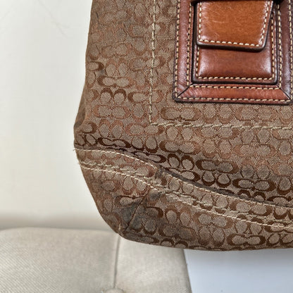 Coach Brown Monogram Soho Tote Shoulder Bag C0867-F12310