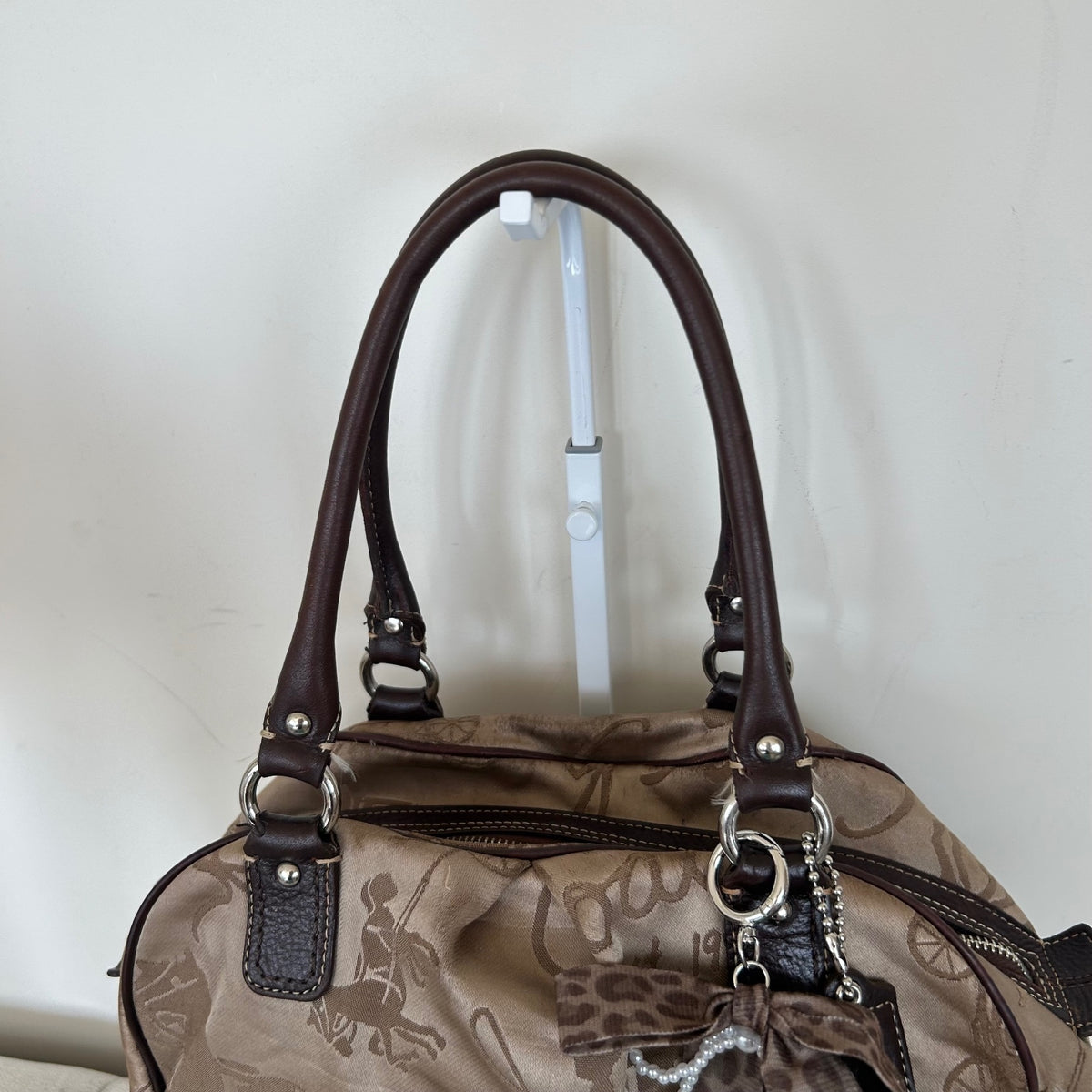Coach Brown Horse & Carriage Shoulder Bag K0998-F14481