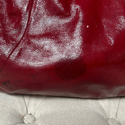 Coach Soho Red Patent Leather Hobo 3 Compartment Shoulder Bag