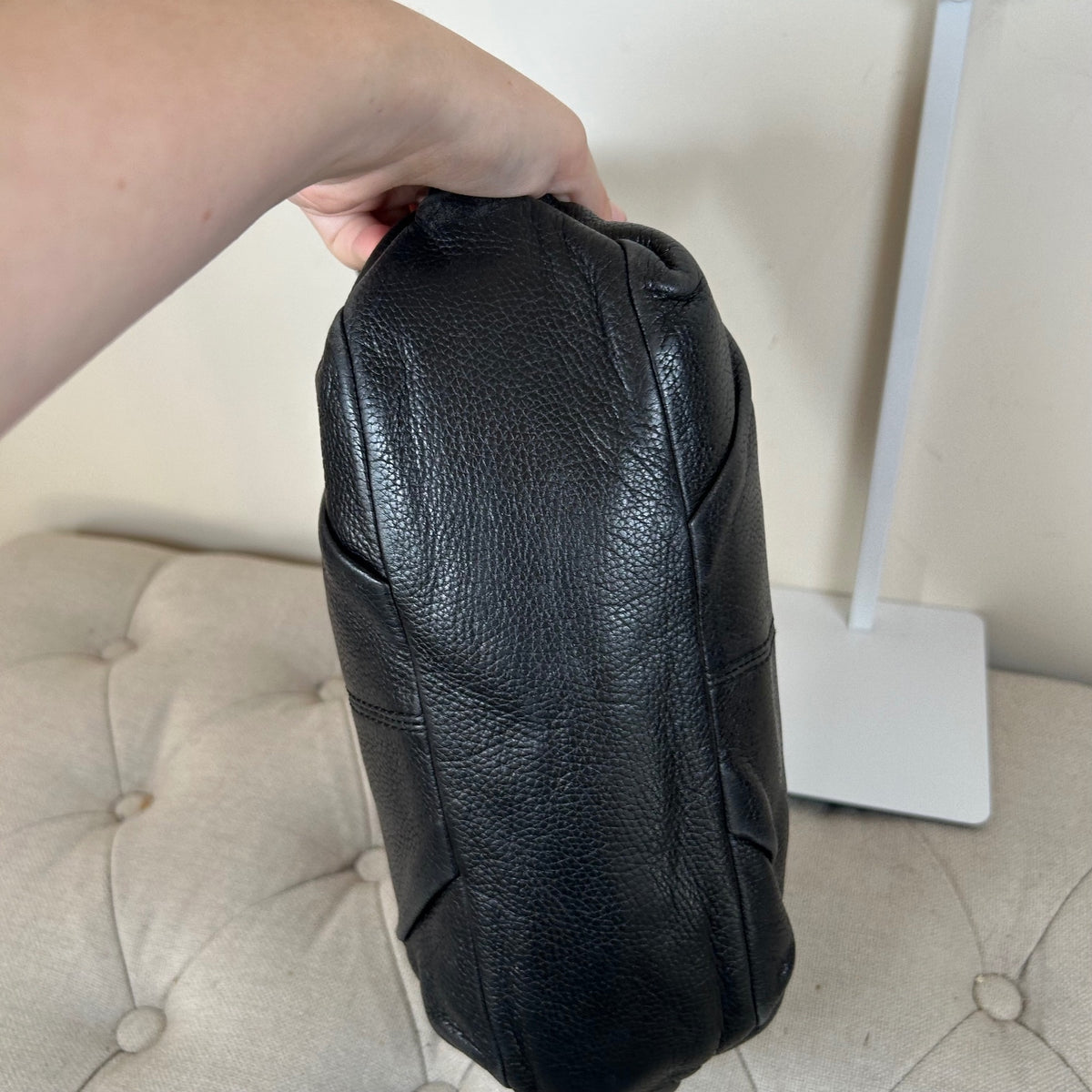 Coach Black Pebbled Leather Shoulder Bag C1069-F15170