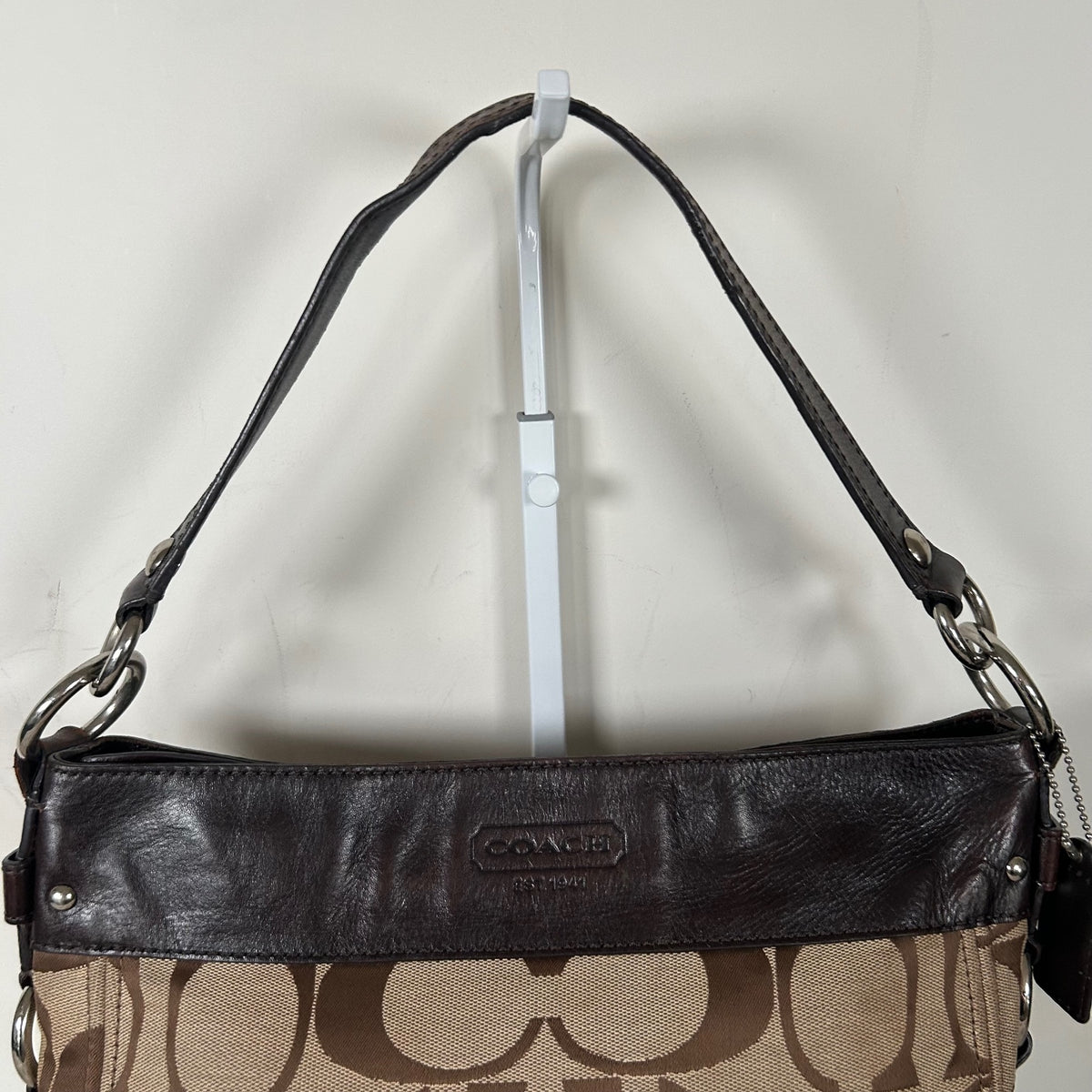 Coach Brown Zoe Shoulder Bag D1049-F14709