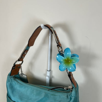 Coach Blue Nylon Hobo Shoulder Bag L0872-F11668