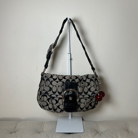 Coach Black Monogram Soho Shoulder Bag G0817-11862