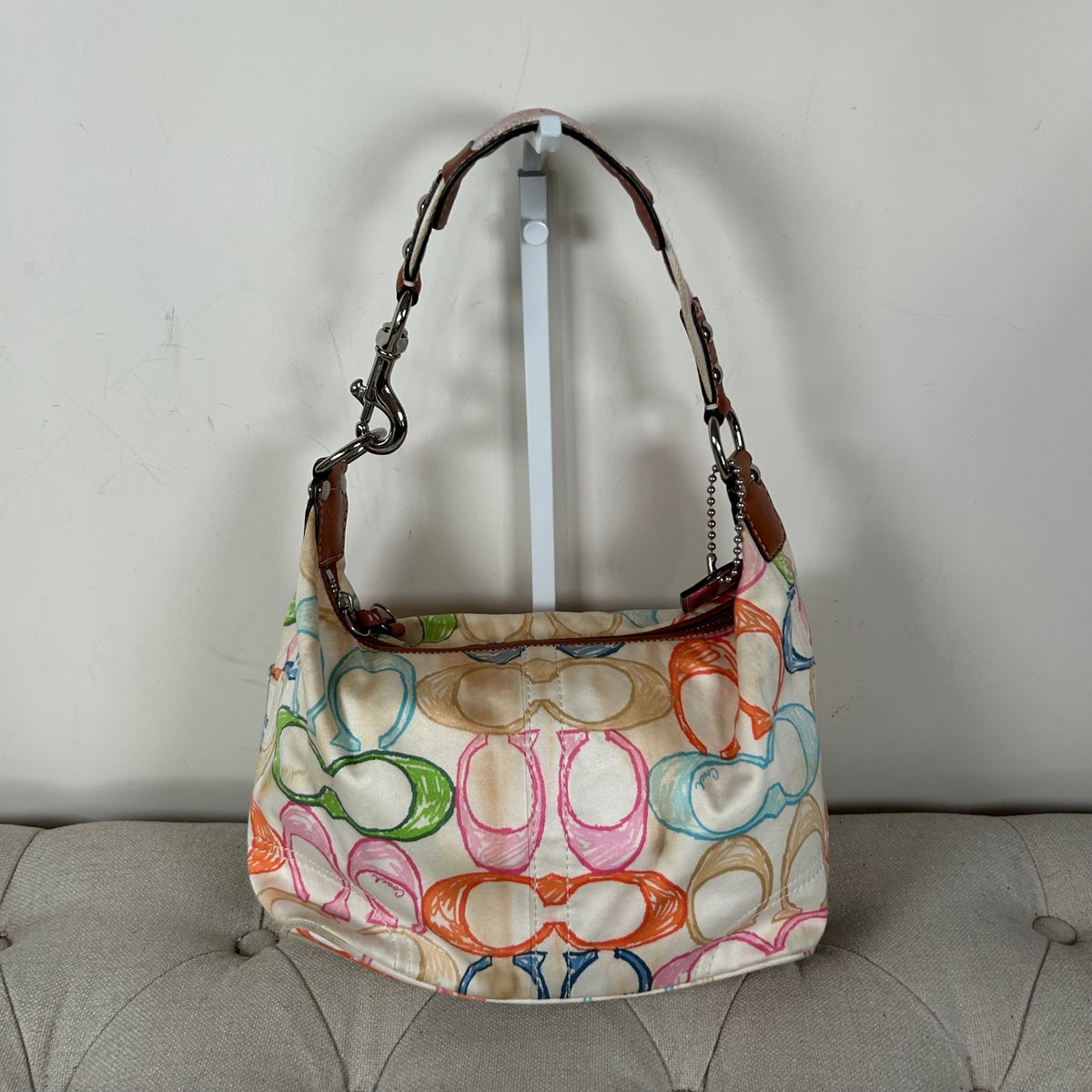 Coach Colourful Scribble Hobo Shoulder Bag A0851-F11672