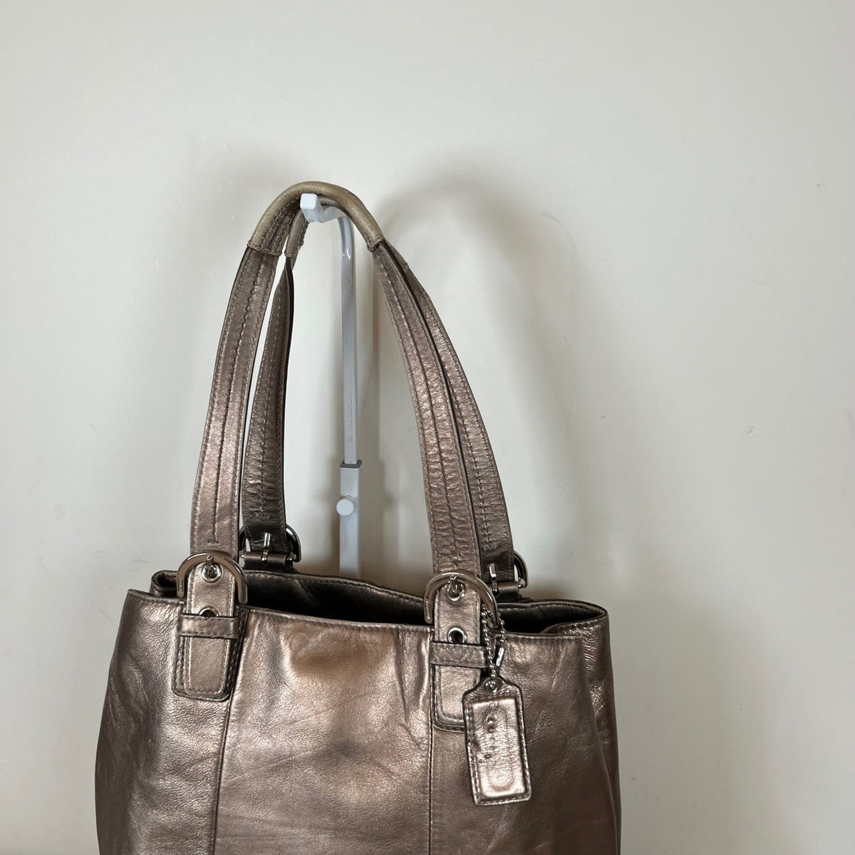 Coach Bronze Soho Leather Tote Shoulder Bag K1193-F17246