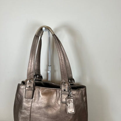 Coach Bronze Soho Leather Tote Shoulder Bag K1193-F17246