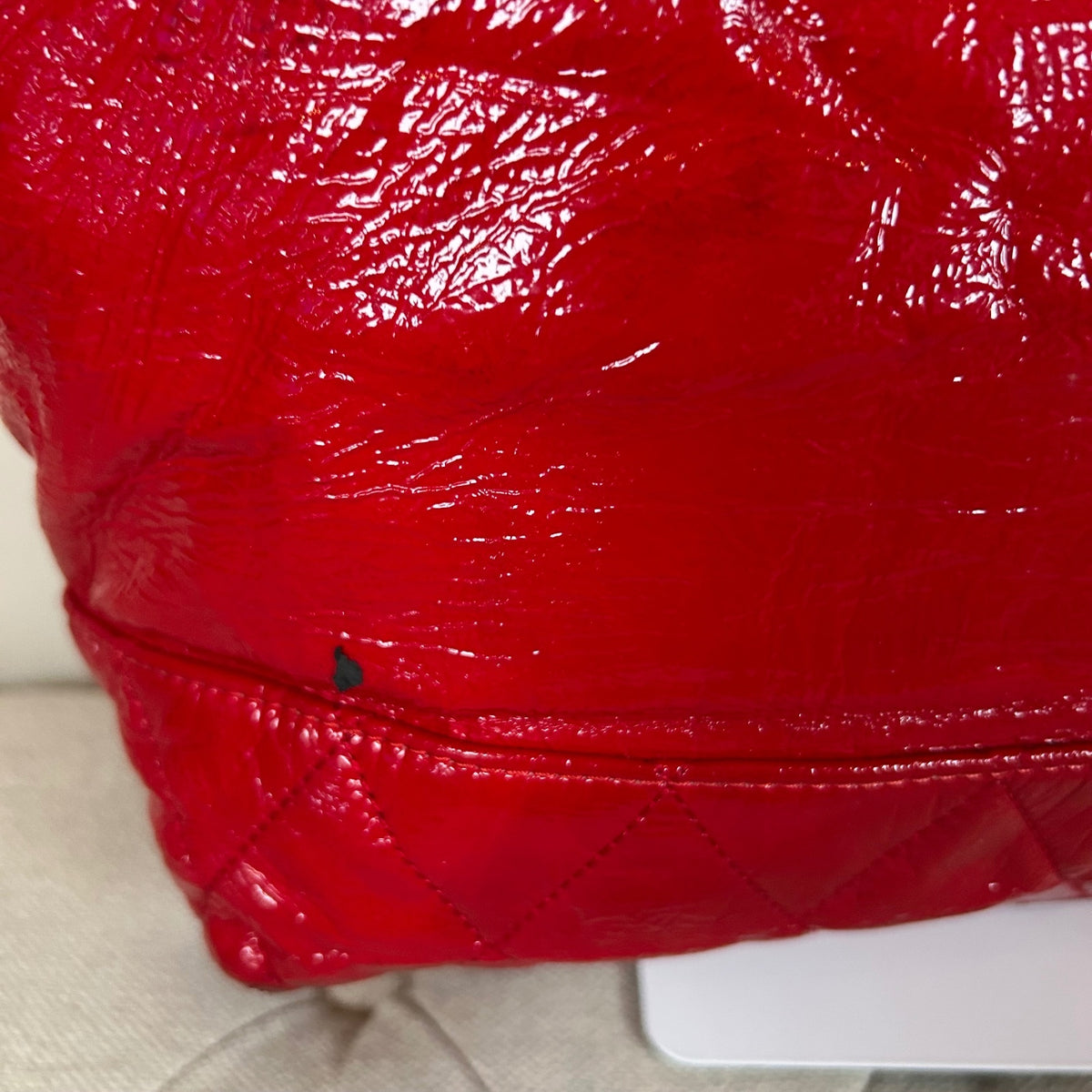 Coach Red Patent Leather Shoulder Bag G11768-18674