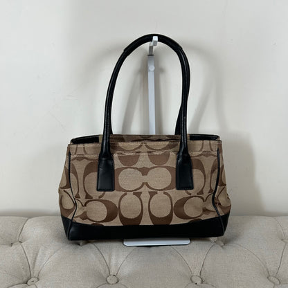 Coach Madeline Brown Monogram Shoulder Bag G0982-F13571