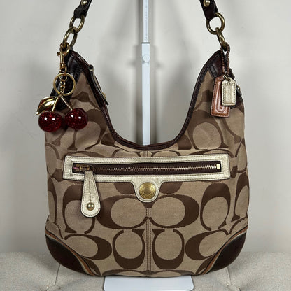 Coach Brown Monogram Medium Ergo Shoulder Bag E1071-F15179