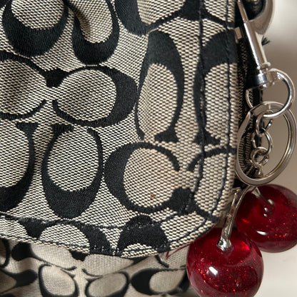 Coach Black Monogram Soho Shoulder Bag G0817-11862