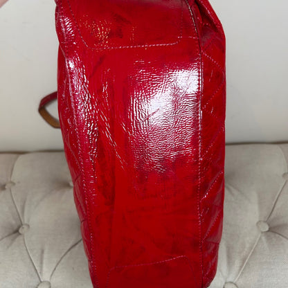 Coach Red Patent Leather Shoulder Bag G11768-18674