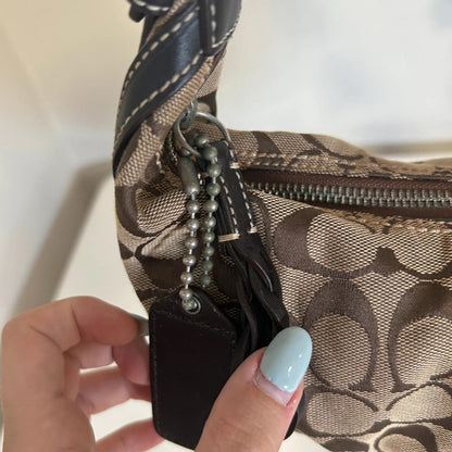 Coach Brown Signature Sufflette “C”Shoulder bag L0694-10600
