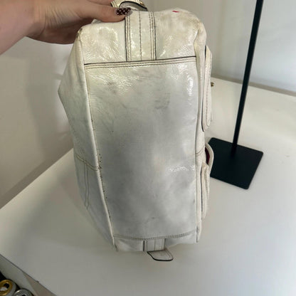 Coach Legacy Archive Peyton White Leather Handbag K0969-F13051