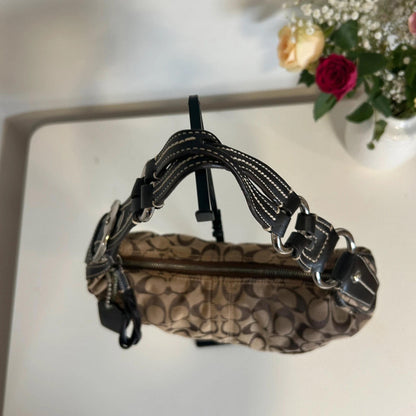 Coach Brown Signature Sufflette “C”Shoulder bag L0694-10600