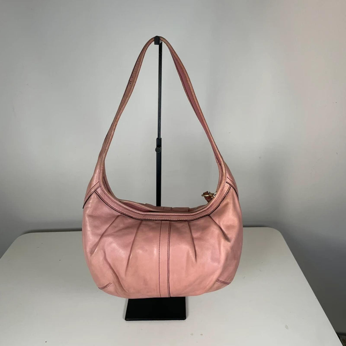 Coach Ergo Soho Hobo Pastel Pink Shoulder Bag E0882-12235