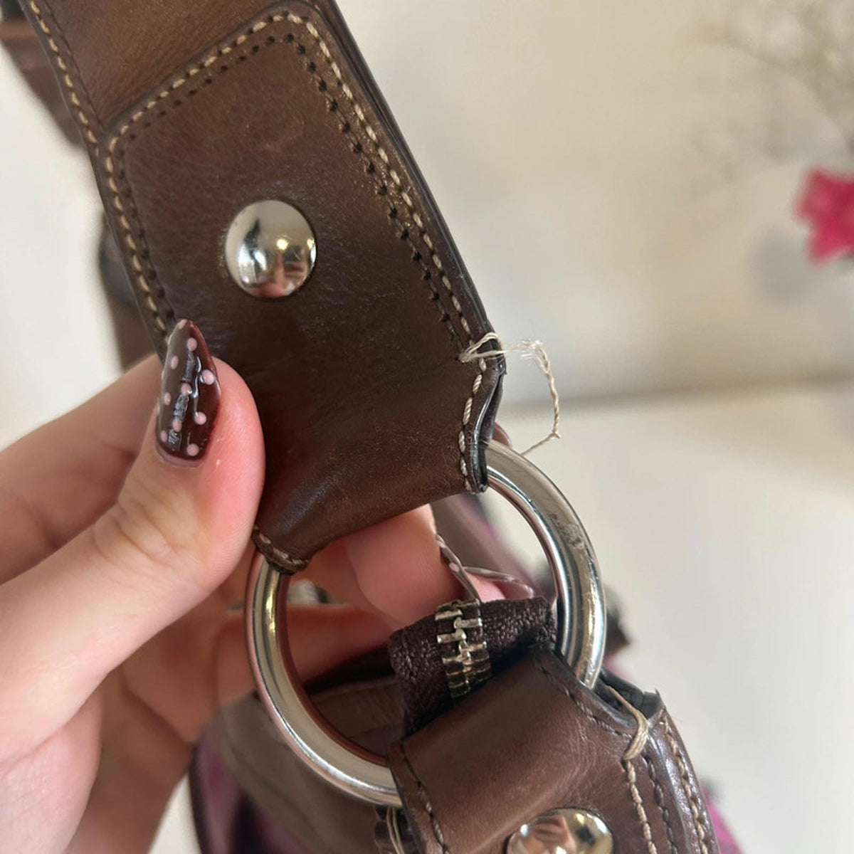 Coach Purple Soho Hobo Handbag H0968-F13741