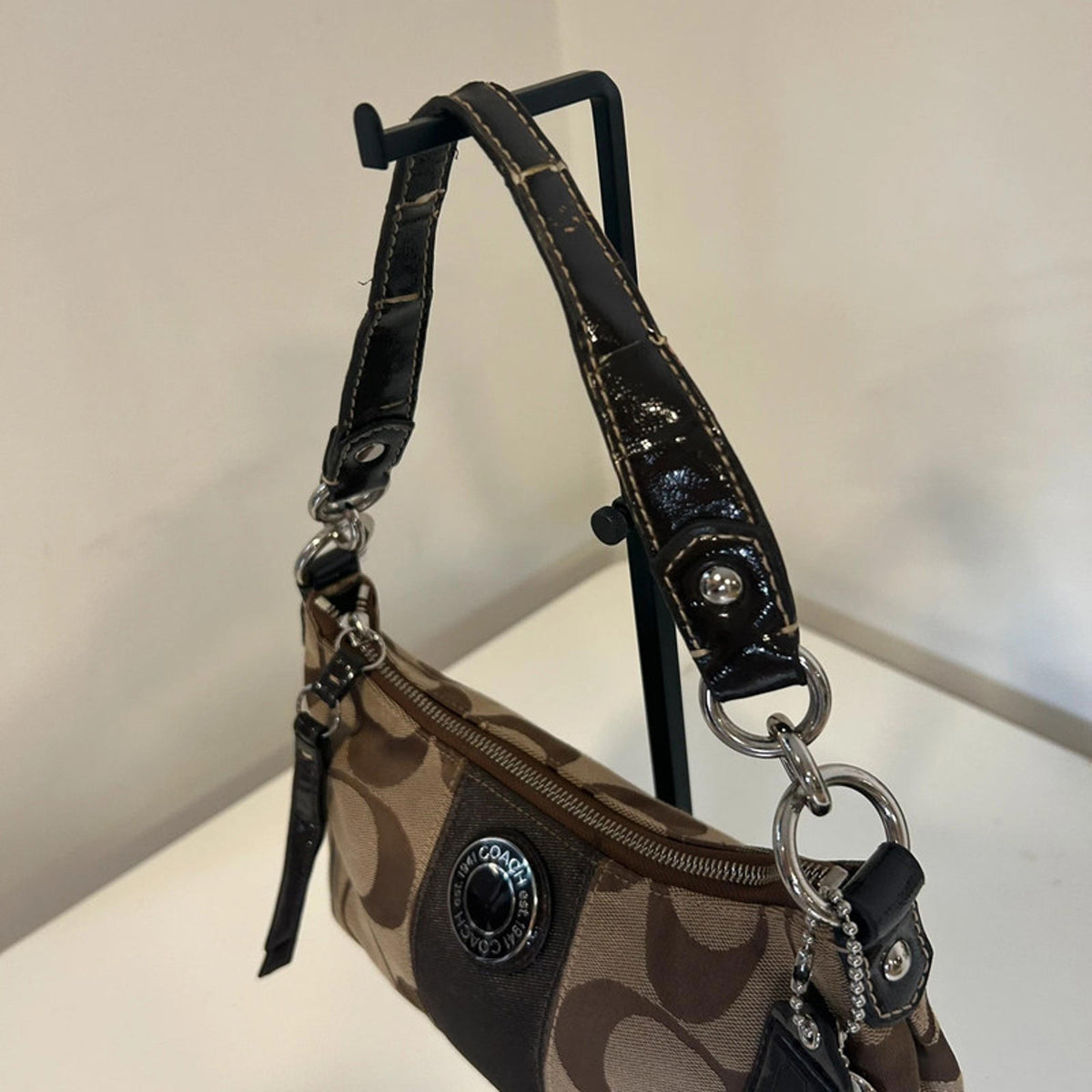 Brown Coach Demi Cross Shoulder bag E1295-F19218