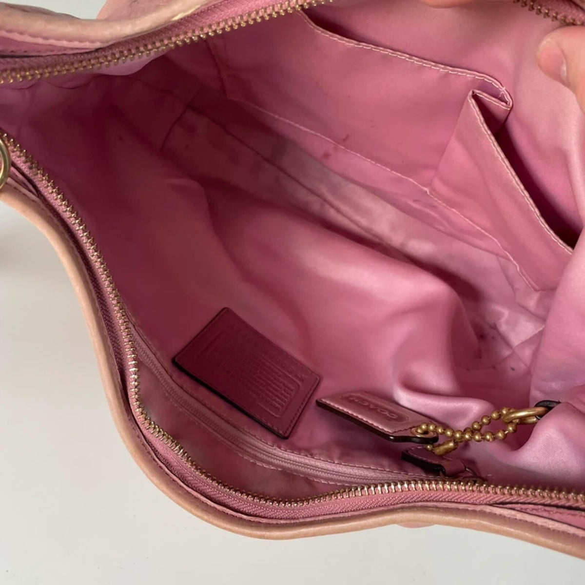 Coach Ergo Soho Hobo Pastel Pink Shoulder Bag E0882-12235