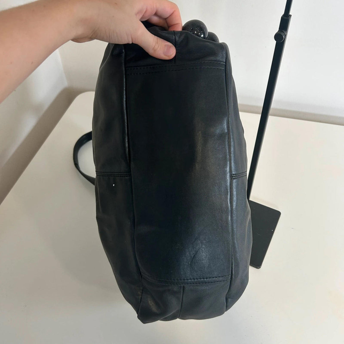 Coach Black Multi Compartment Lexi Leather Shoulder Bag L1094-F16312