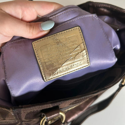 Coach Poppy Signature Canvas Tote Bag F0920-14364