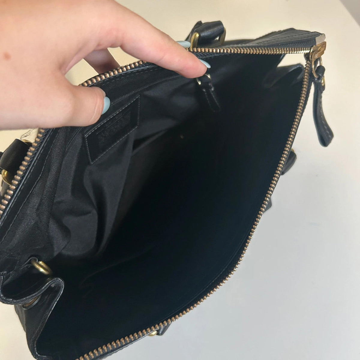 Coach Black Hampton Shoulder Bag GO771-11062